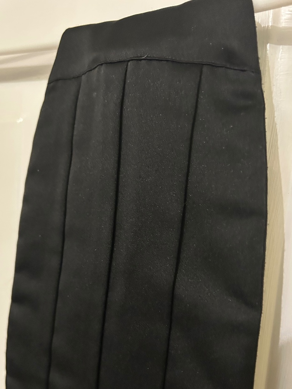 black, cummerbund